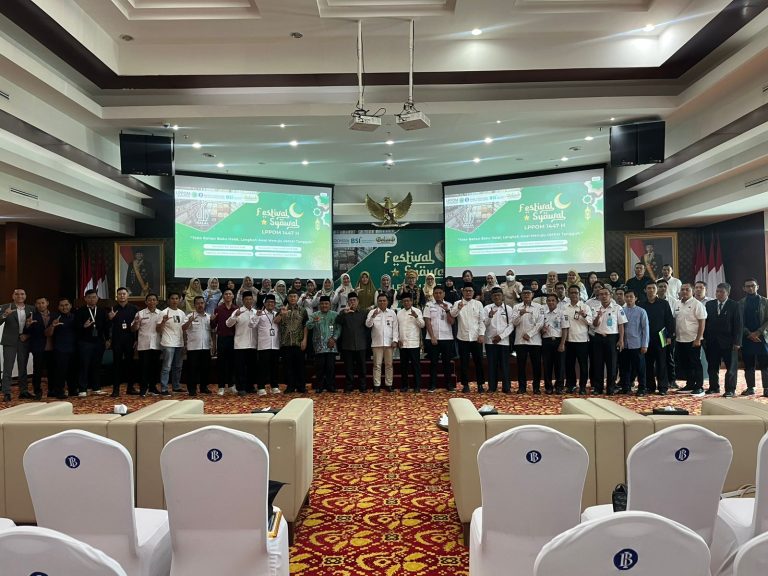 Dorong Percepatan Sertifikasi Halal, LPPOM dan MUI Babel Gelar Festival Syawal 1447 H