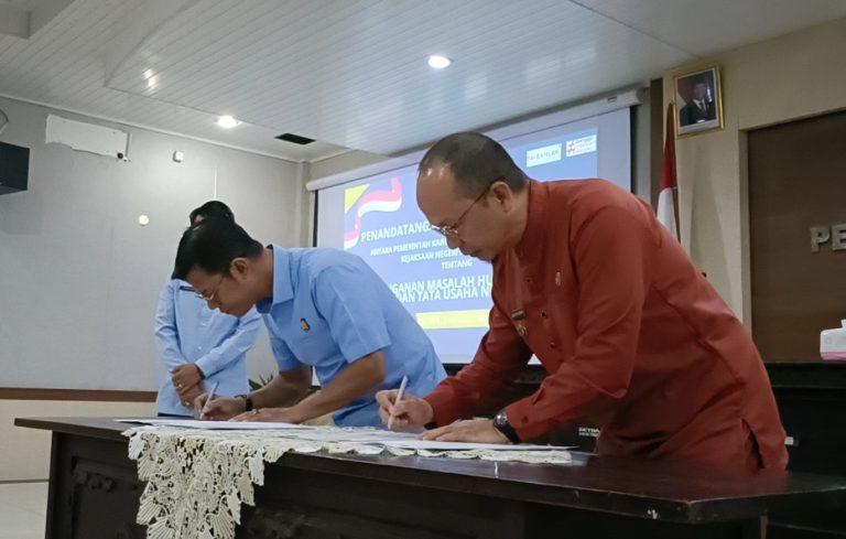 Pemda Bangka Tengah Jalin Kerjasama Dengan Kejari Bangka Tengah 