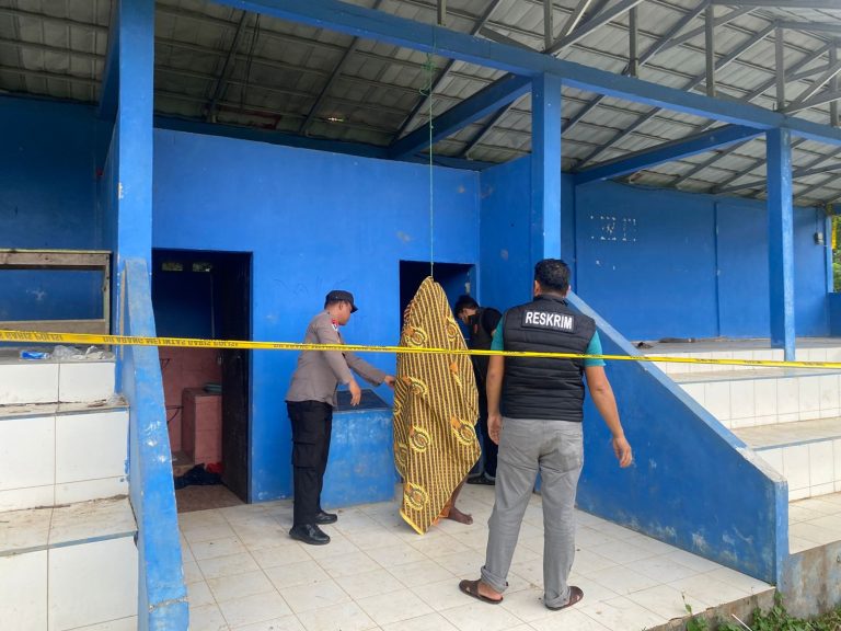 Pemuda Ditemukan Meninggal Dunia di Stadion Desa Namang, Polisi Lakukan Penyelidikan