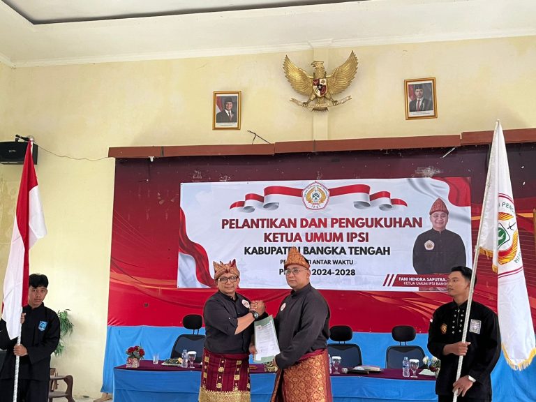 Dilantik Jadi Ketua IPSI Bateng, Fani Siap Lampaui Target Bupati