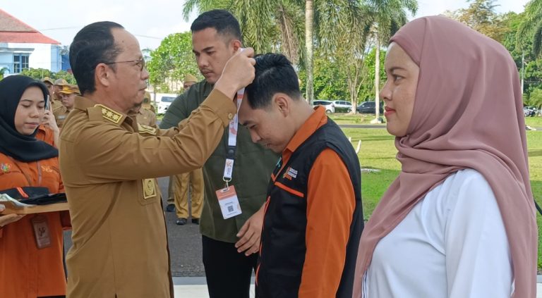 Pemkab Bangka Tengah Bersama BPS Bangka Tengah Mulai Sensus Ekonomi 2026 