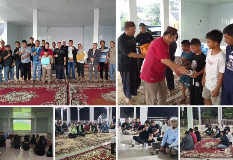 Warga Bangka Tengah Antusias Nobar di Pendopo Bupati