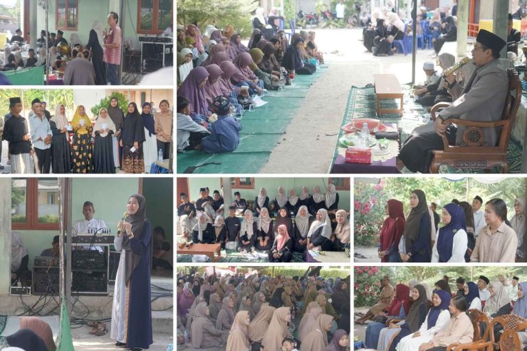 Majelis Taklim Desa Trubus Bertoleransi Melalui Tausiyah dan Santunan Anak Yatim
