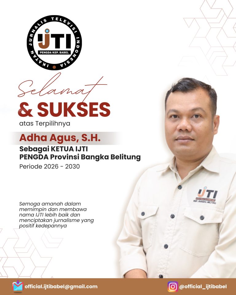 Musda IV IJTI Pengda Babel Sepakat Memilih Adha Agus Sebagai Ketua periode 2026-2030