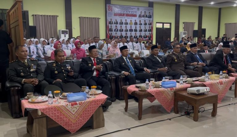 Sambut Kemerdekaan Forkopimda Bangka Tengah Dengarkan Langsung Pidato Kenegaraan