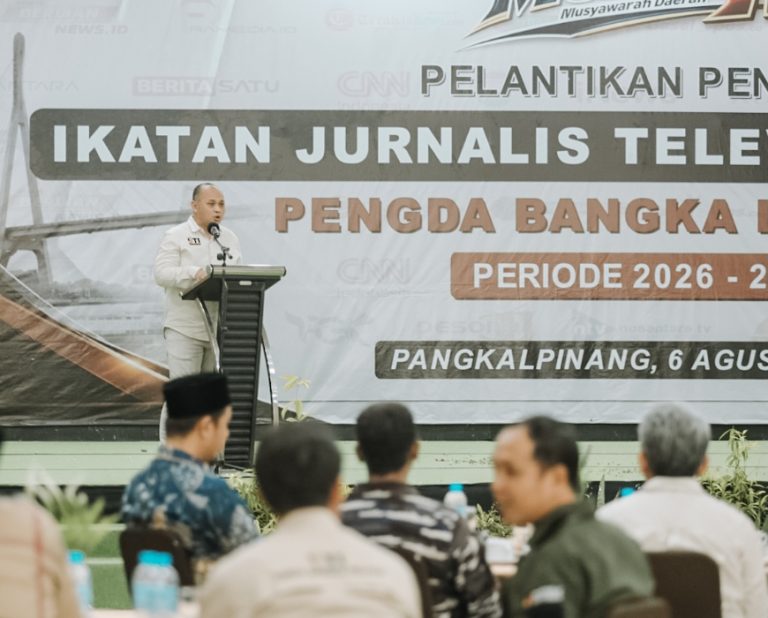 Ketua IJTI Babel 2026–2030 Resmi Dilantik, Herik Kurniawan Tekankan Pentingnya Menjaga Kualitas Jurnalistik