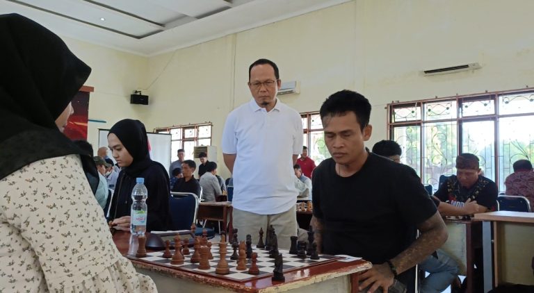 Turnamen Catur Bupati Bangka Tengah Cup 2026 Diikuti Peserta Dari Berbagai Daerah di Babel