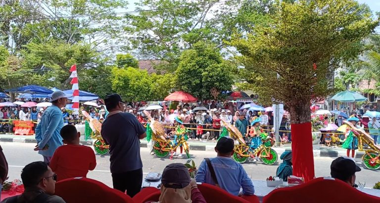 Karnaval Bangka Tengah di Gelar Meriah